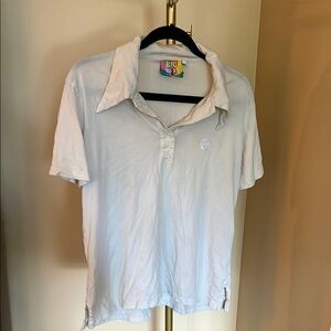 Big Bud Press White Polo Shirt